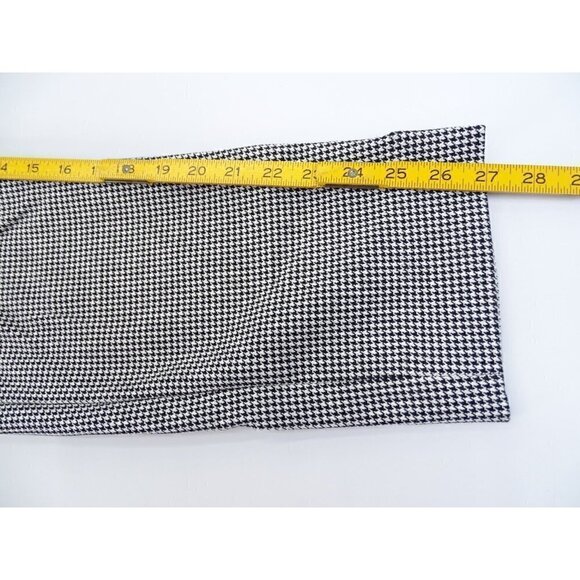 Banana Republic Womens Chino Pants 8 Black White Herringbone‎ Sloan - Picture 5 of 5